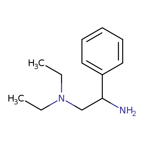 CCN(CC(c1ccccc1)N)CC