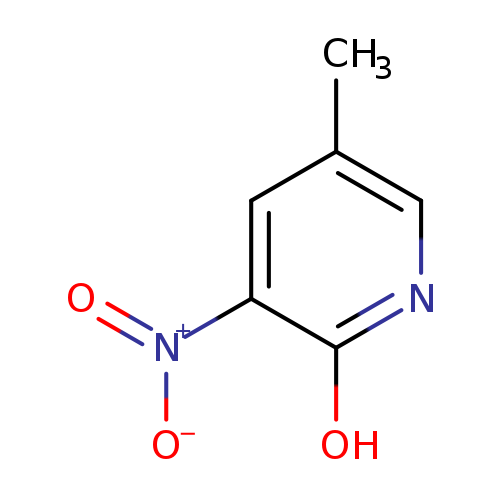 Cc1cnc(c(c1)[N+](=O)[O-])O