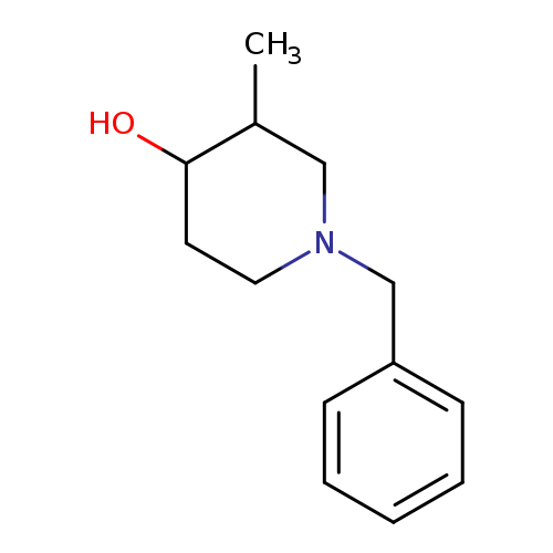 OC1CCN(CC1C)Cc1ccccc1