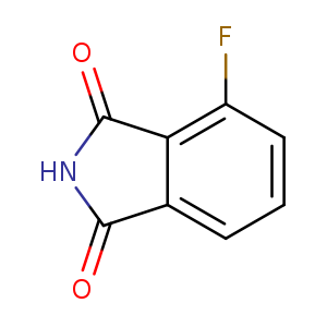 O=C1NC(=O)c2c1c(F)ccc2