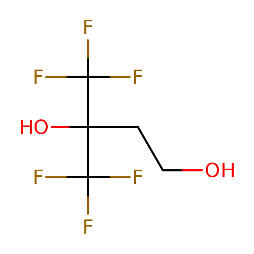 OCCC(C(F)(F)F)(C(F)(F)F)O