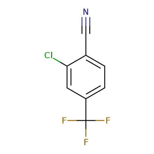 N#Cc1ccc(cc1Cl)C(F)(F)F