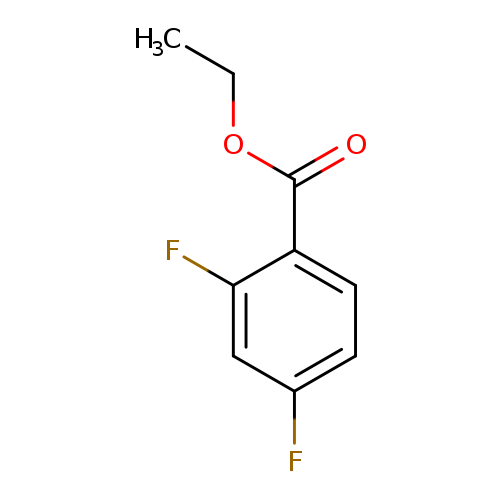 CCOC(=O)c1ccc(cc1F)F