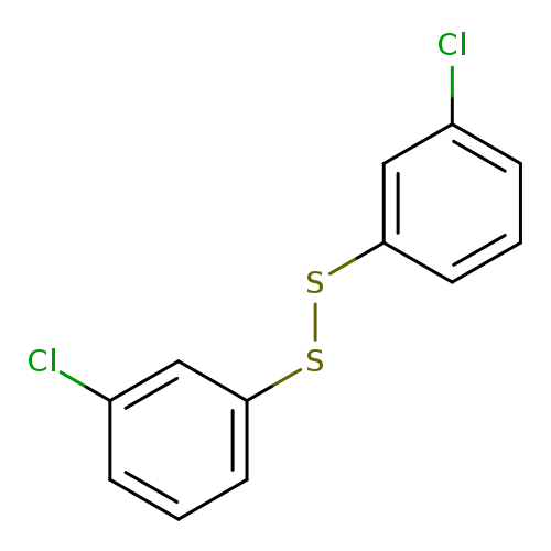 Clc1cccc(c1)SSc1cccc(c1)Cl