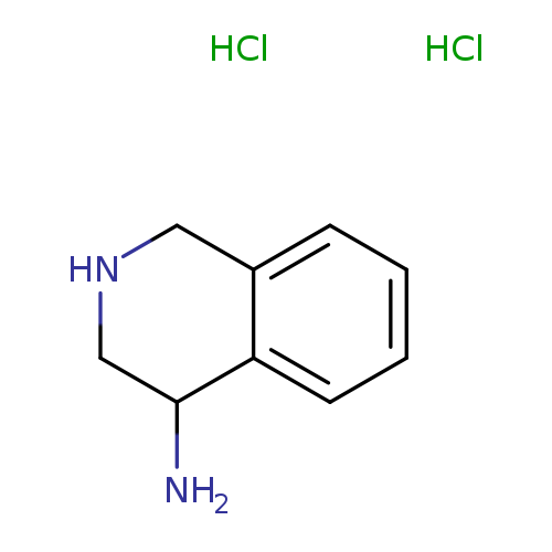 NC1CNCc2c1cccc2.Cl.Cl