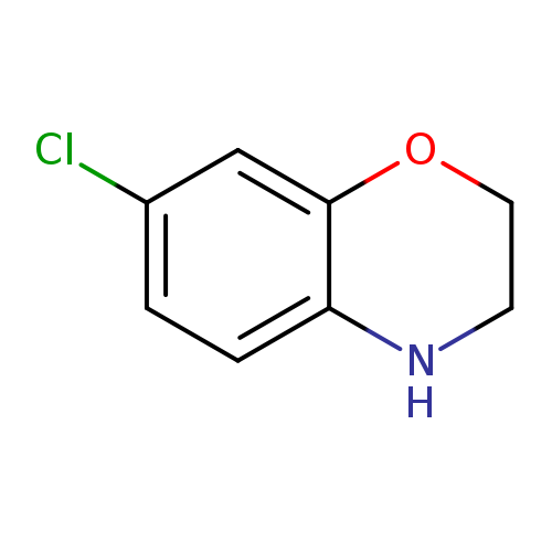 Clc1ccc2c(c1)OCCN2