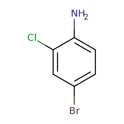 Brc1ccc(c(c1)Cl)N