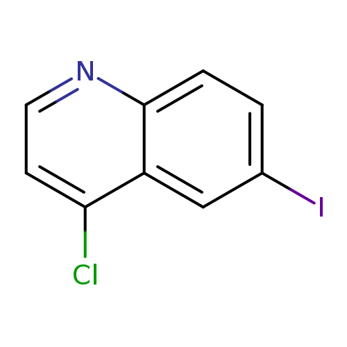 Ic1ccc2c(c1)c(Cl)ccn2