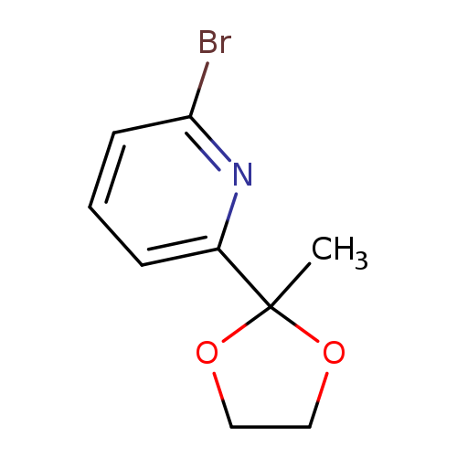 CC1(OCCO1)c1cccc(n1)Br