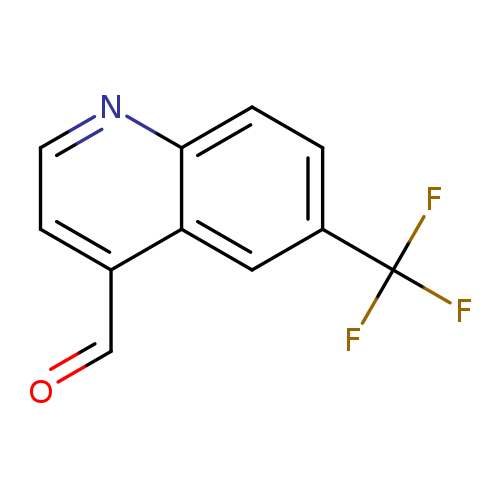 O=Cc1ccnc2c1cc(cc2)C(F)(F)F