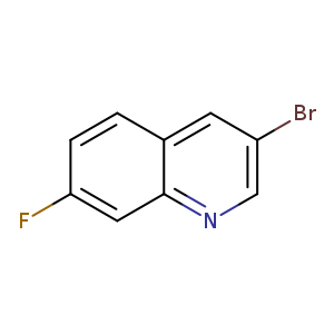 Fc1ccc2c(c1)ncc(c2)Br