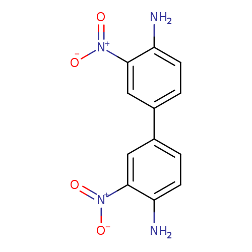 [O-][N+](=O)c1cc(ccc1N)c1ccc(c(c1)[N+](=O)[O-])N
