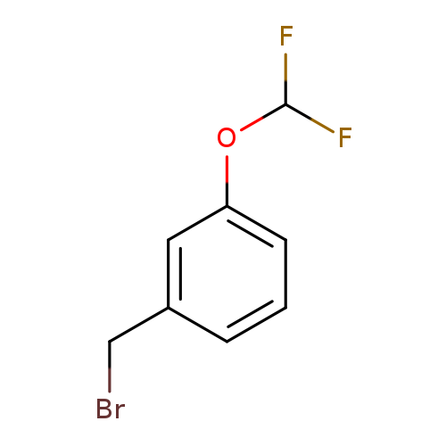 BrCc1cccc(c1)OC(F)F