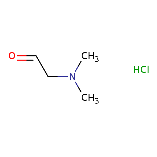 O=CCN(C)C.Cl