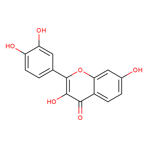 Oc1ccc2c(c1)oc(c(c2=O)O)c1ccc(c(c1)O)O