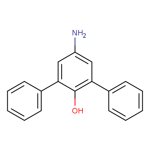 Nc1cc(c2ccccc2)c(c(c1)c1ccccc1)O