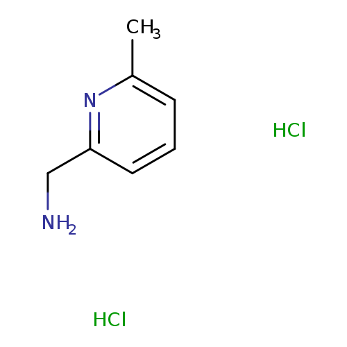 NCc1cccc(n1)C.Cl.Cl