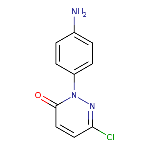 Nc1ccc(cc1)n1nc(Cl)ccc1=O
