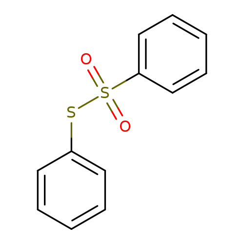 O=S(=O)(c1ccccc1)Sc1ccccc1