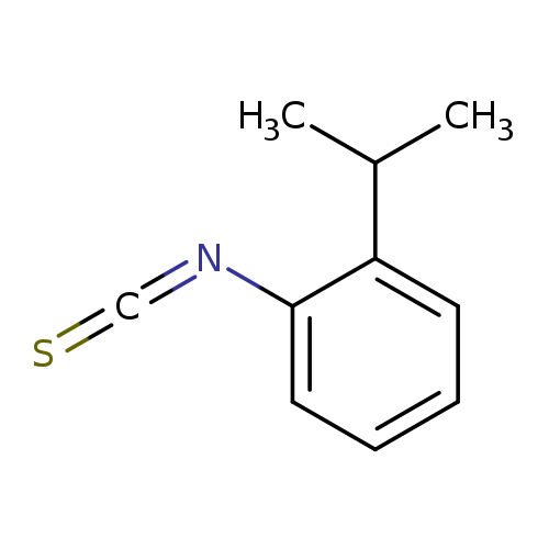 S=C=Nc1ccccc1C(C)C