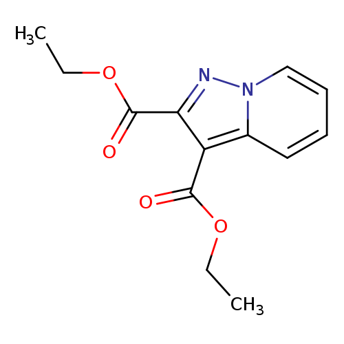 CCOC(=O)c1nn2c(c1C(=O)OCC)cccc2