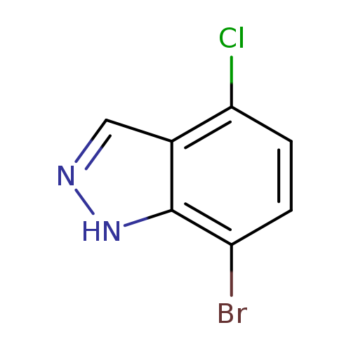 Clc1ccc(c2c1cn[nH]2)Br