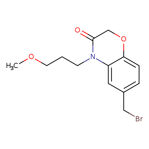 COCCCN1C(=O)COc2c1cc(CBr)cc2
