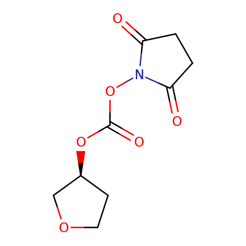 O=C(ON1C(=O)CCC1=O)O[C@@H]1COCC1