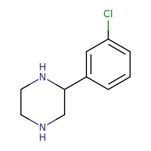 Clc1cccc(c1)C1CNCCN1