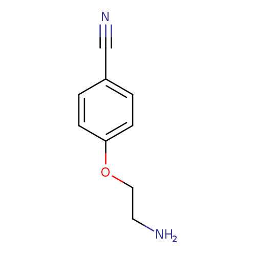 NCCOc1ccc(cc1)C#N