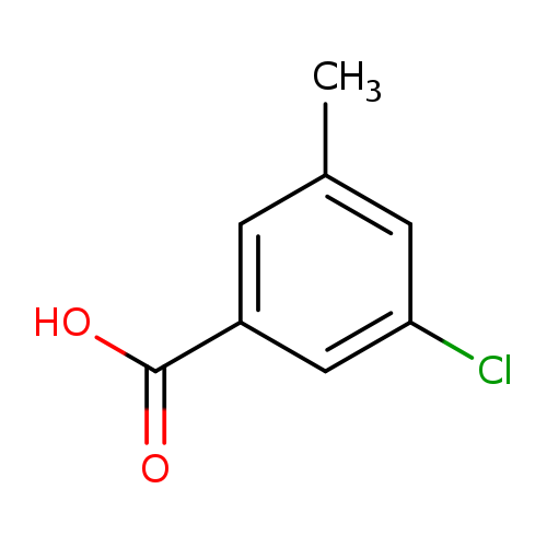 Cc1cc(Cl)cc(c1)C(=O)O