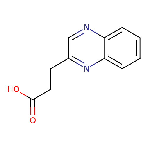 OC(=O)CCc1cnc2c(n1)cccc2