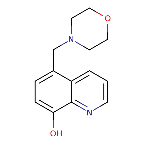 Oc1ccc(c2c1nccc2)CN1CCOCC1