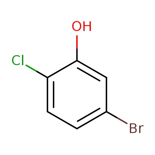 Brc1ccc(c(c1)O)Cl