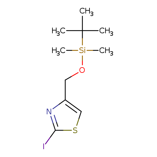 CC([Si](OCc1csc(n1)I)(C)C)(C)C