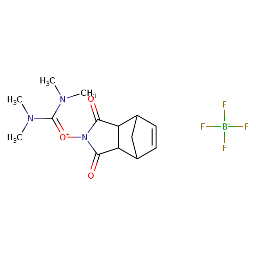 F[B-](F)(F)F.CN(C(=[O+]N1C(=O)C2C(C1=O)C1CC2C=C1)N(C)C)C