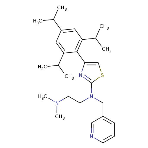 CN(CCN(c1scc(n1)c1c(cc(cc1C(C)C)C(C)C)C(C)C)Cc1cccnc1)C