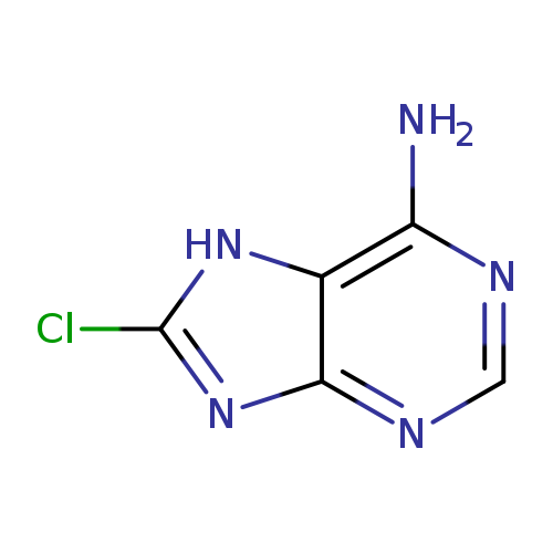 Clc1nc2c([nH]1)c(N)ncn2