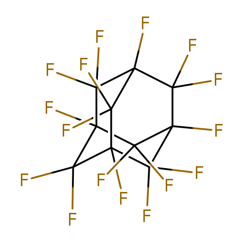 FC12C(F)(F)C3(F)C(C(C2(F)F)(C(C(C1(F)F)(C3(F)F)F)(F)F)F)(F)F