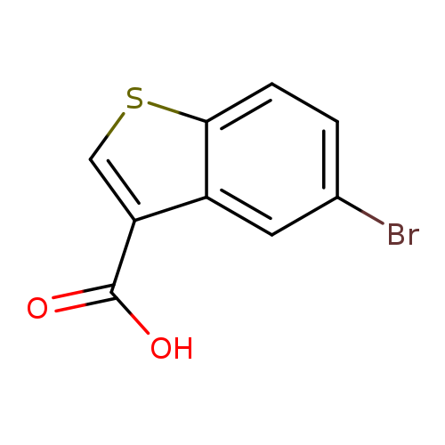 Brc1ccc2c(c1)c(cs2)C(=O)O