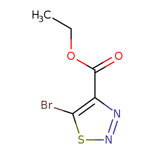 CCOC(=O)c1nnsc1Br