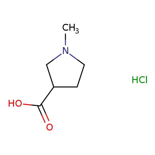 CN1CCC(C1)C(=O)O.Cl