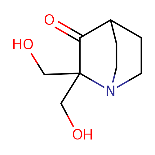 OCC1(CO)N2CCC(C1=O)CC2