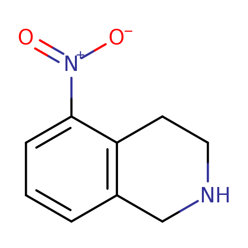 [O-][N+](=O)c1cccc2c1CCNC2