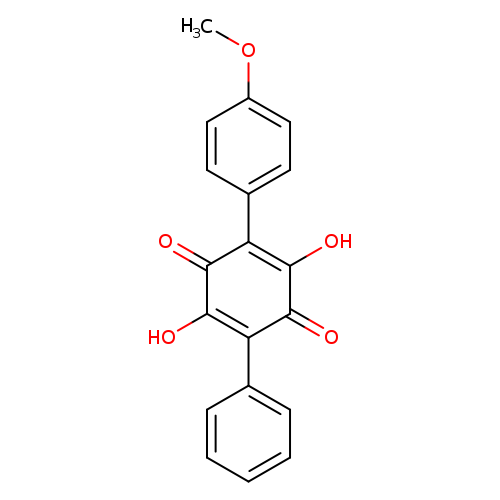 COc1ccc(cc1)C1=C(O)C(=O)C(=C(C1=O)O)c1ccccc1