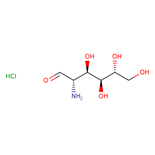 OC[C@H]([C@H]([C@@H]([C@@H](C=O)N)O)O)O.Cl