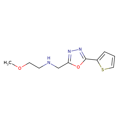 COCCNCc1nnc(o1)c1cccs1