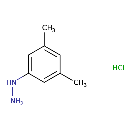 NNc1cc(C)cc(c1)C.Cl