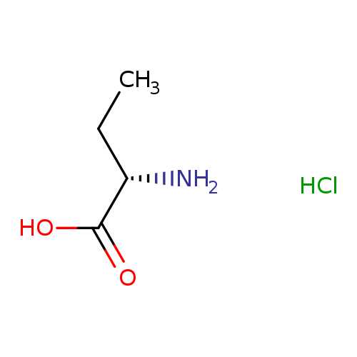 CC[C@@H](C(=O)O)N.Cl