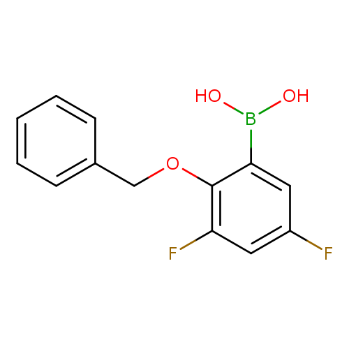 Fc1cc(F)c(c(c1)B(O)O)OCc1ccccc1